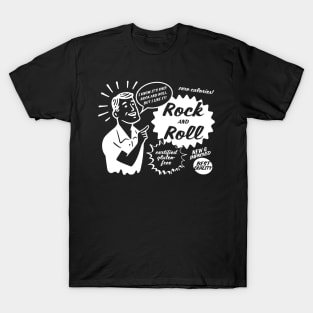 Rock and Roll - light on dark T-Shirt